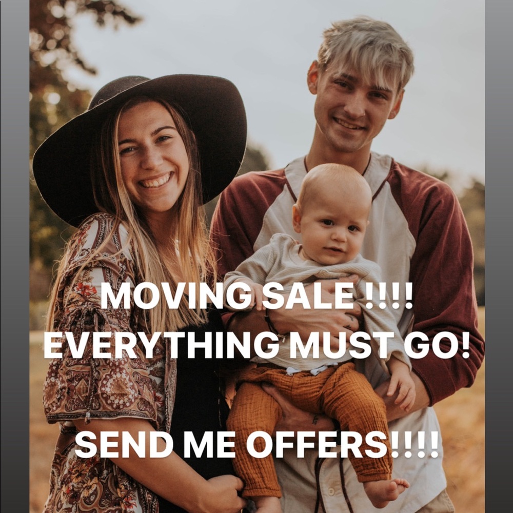 MOVING SALE!